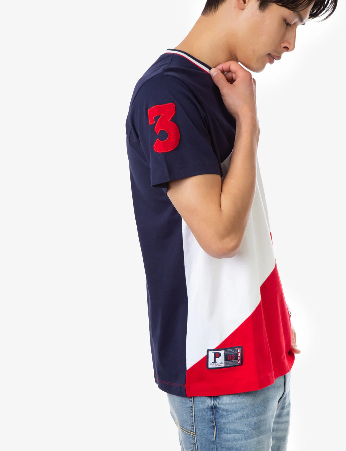 COLORBLOCK CREW NECK T-SHIRT - Image 6