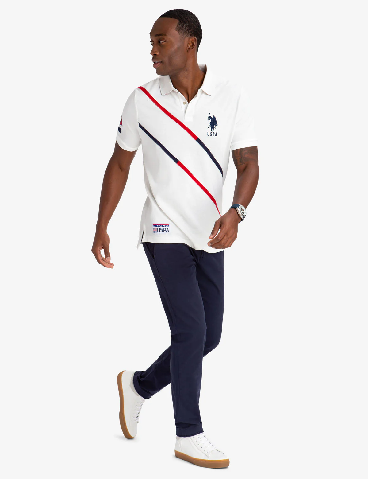 DIAGONAL POLO SHIRT - Image 2