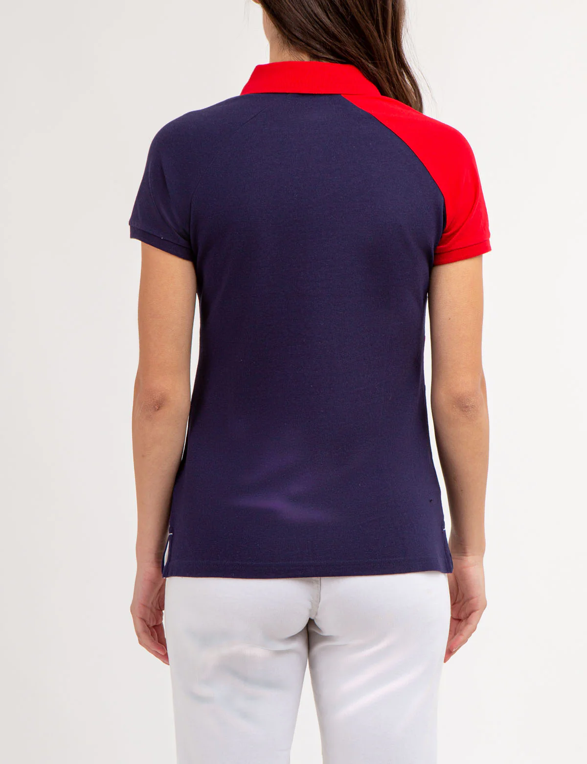 DIAGONAL SASH COLORBLOCK POLO SHIRT - Image 9
