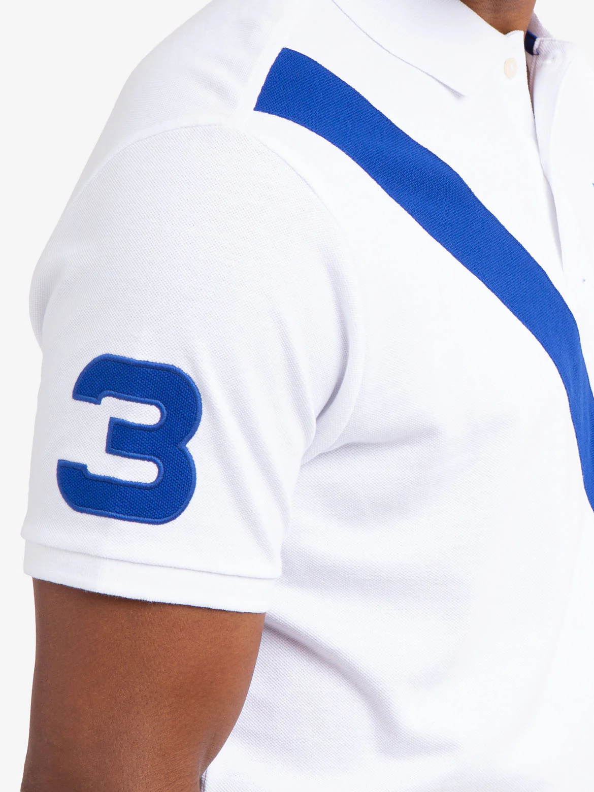 DIAGONAL SASH PIQUE POLO SHIRT - Image 17