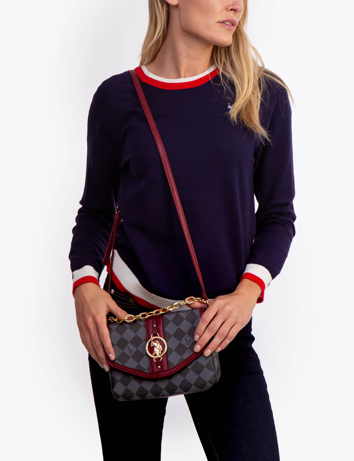 DIAMOND MEDALLION CROSSBODY BAG - Image 6