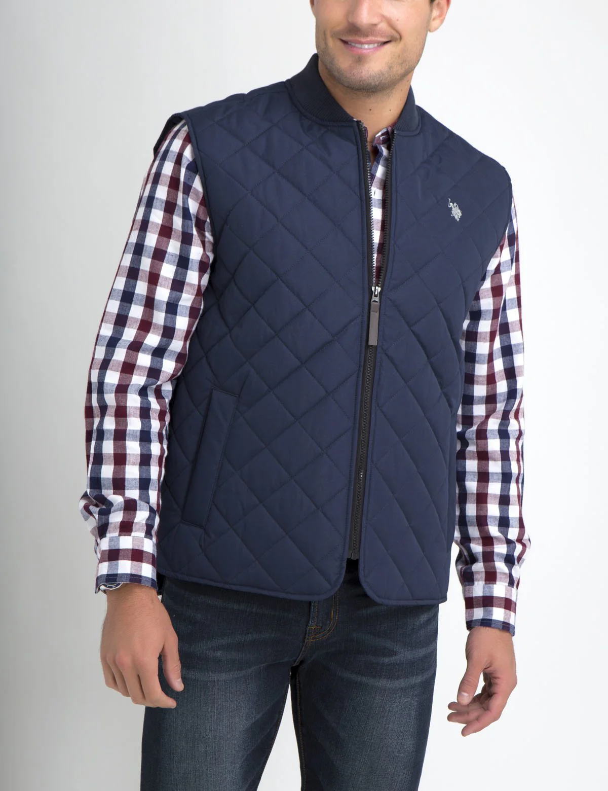 DIAMOND QUILT BOMER VEST - Image 11