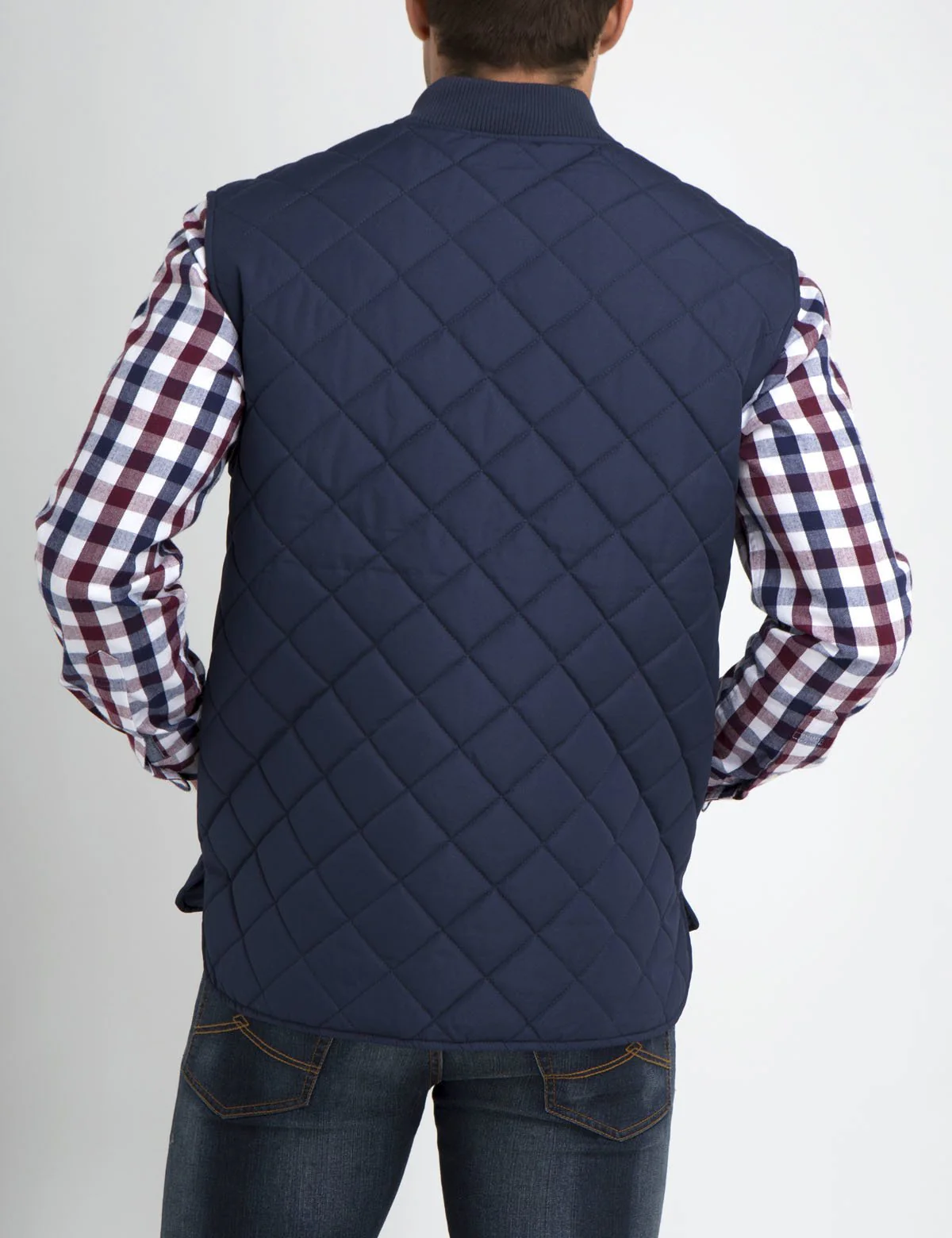 DIAMOND QUILT BOMER VEST - Image 14