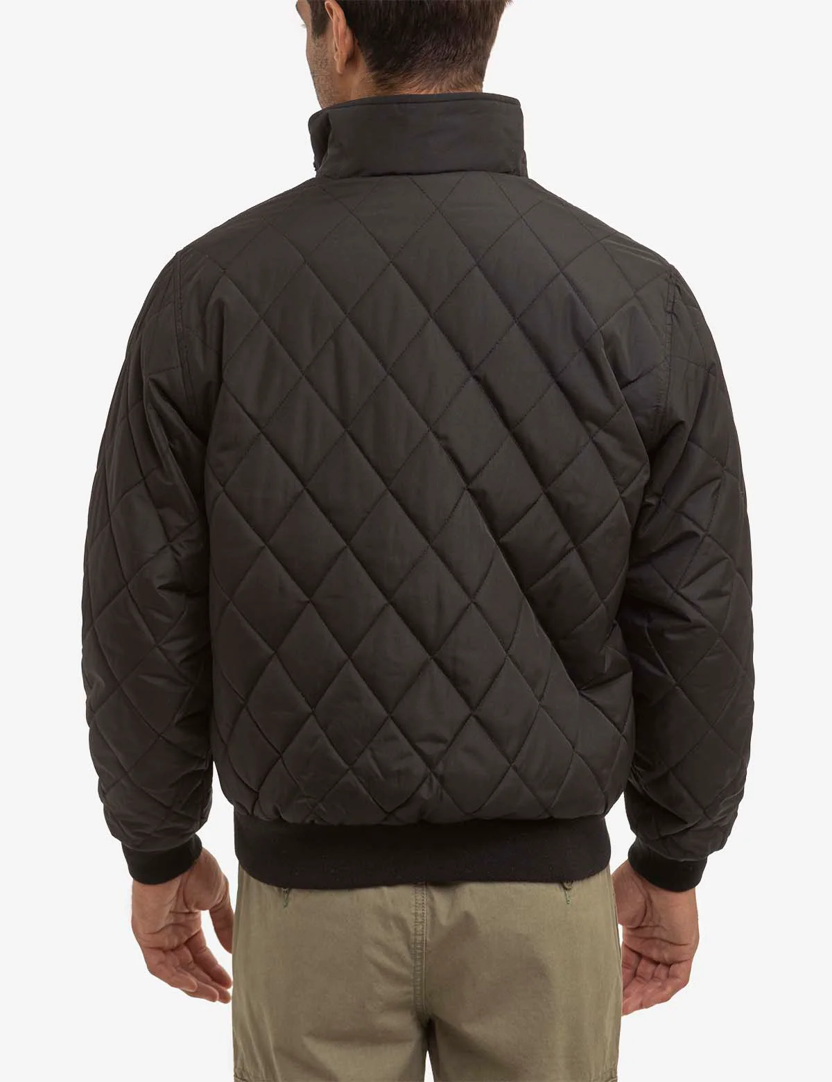 DIAMOND QUILTED FLEECE JACKET - Image 4