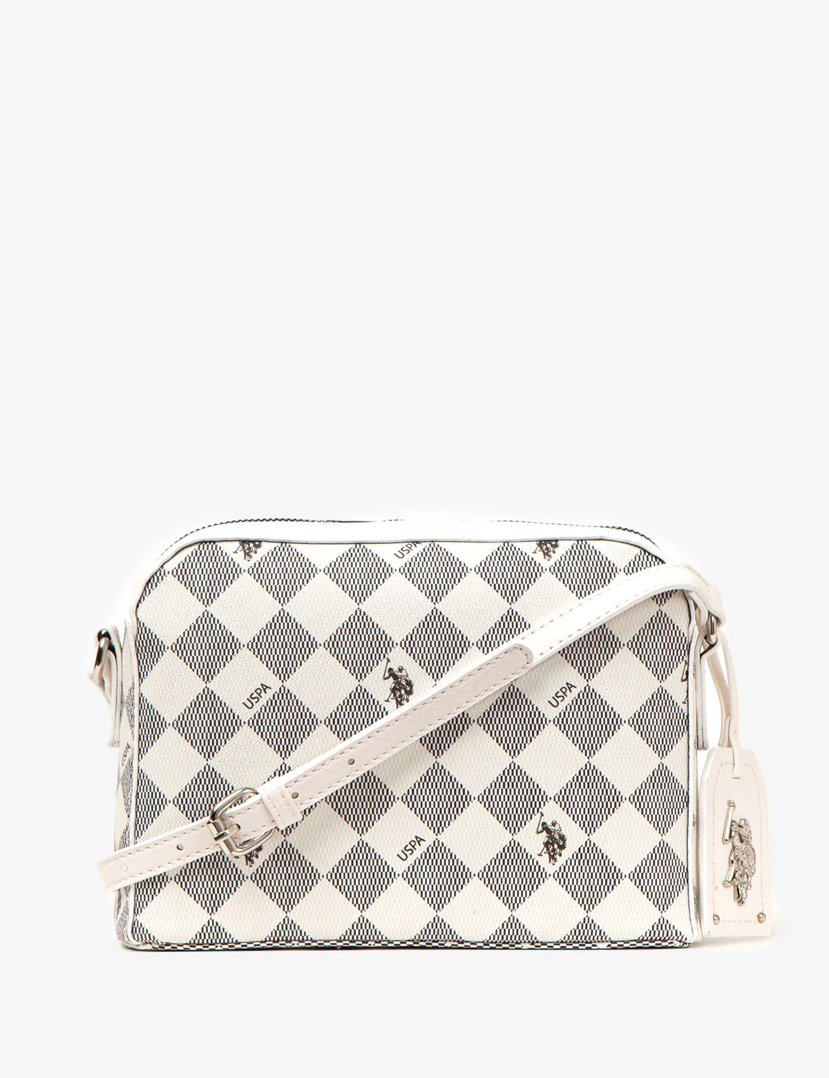 DIAMOND SIGNATURE CROSSBODY BAG - Image 8