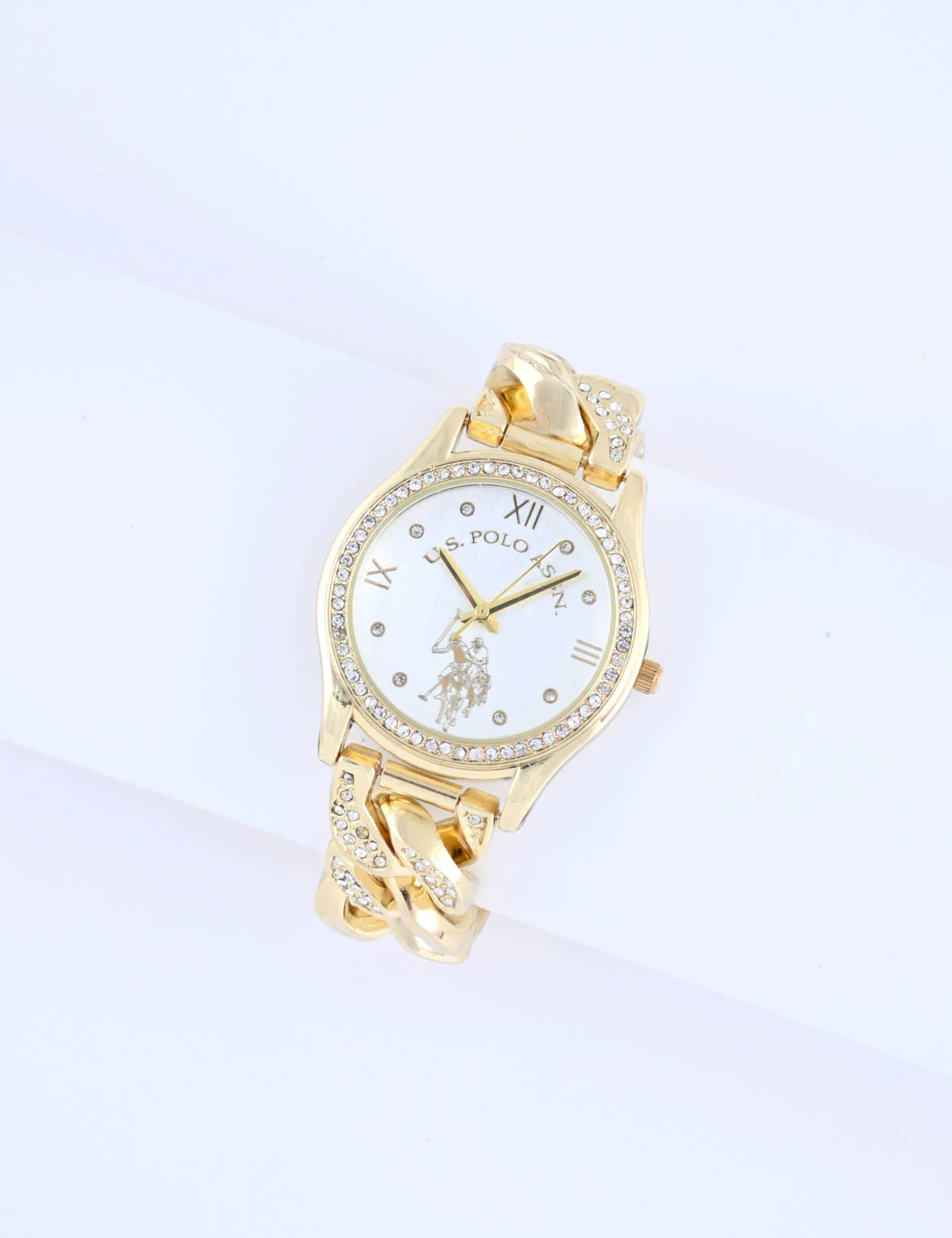 DIAMOND FACE BARACELET WATCH