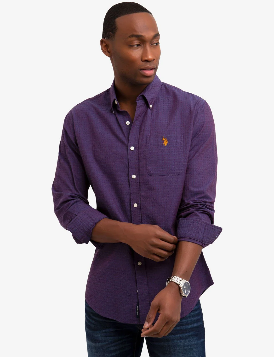 DOBBY DOT SHIRT
