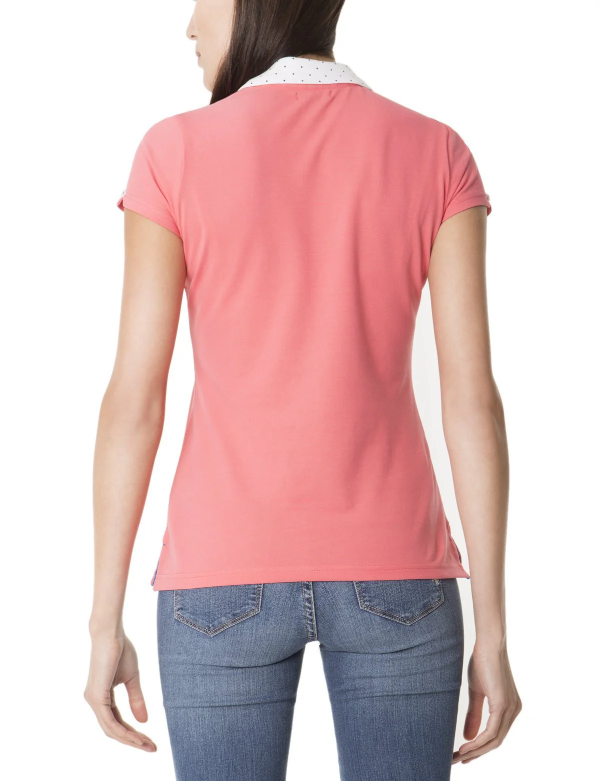Dot Collar Polo Shirt - Image 7