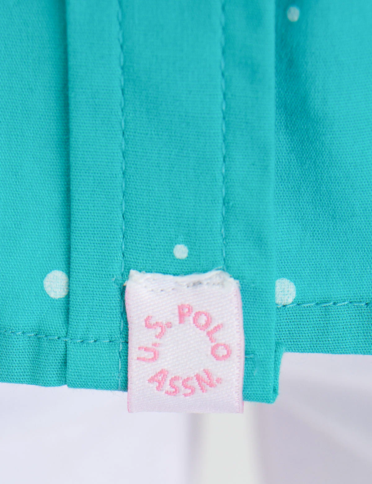 DOT POPLIN LONG SLEEVE SHIRT - Image 4