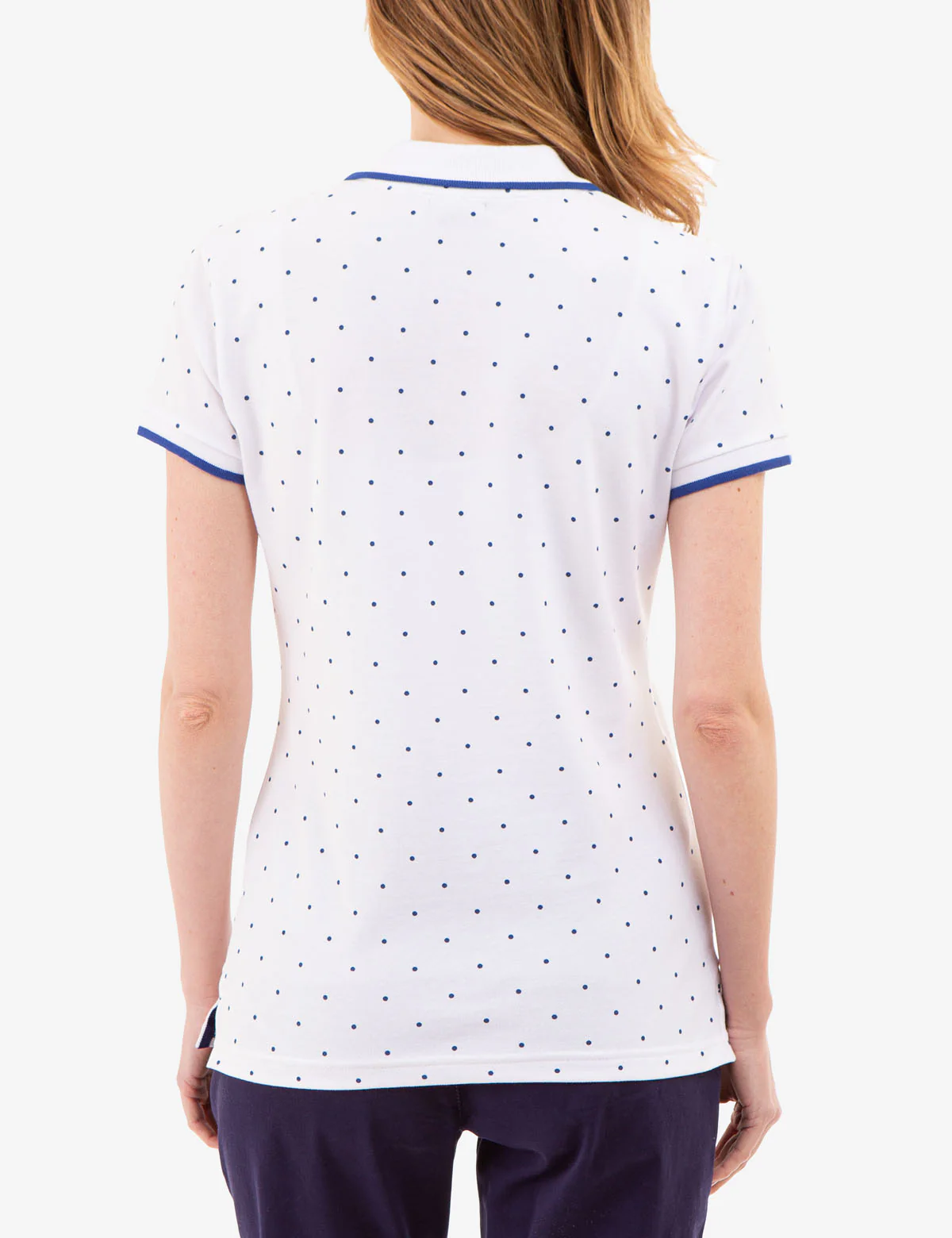 DOT PRINT PIQUE POLO SHIRT - Image 7
