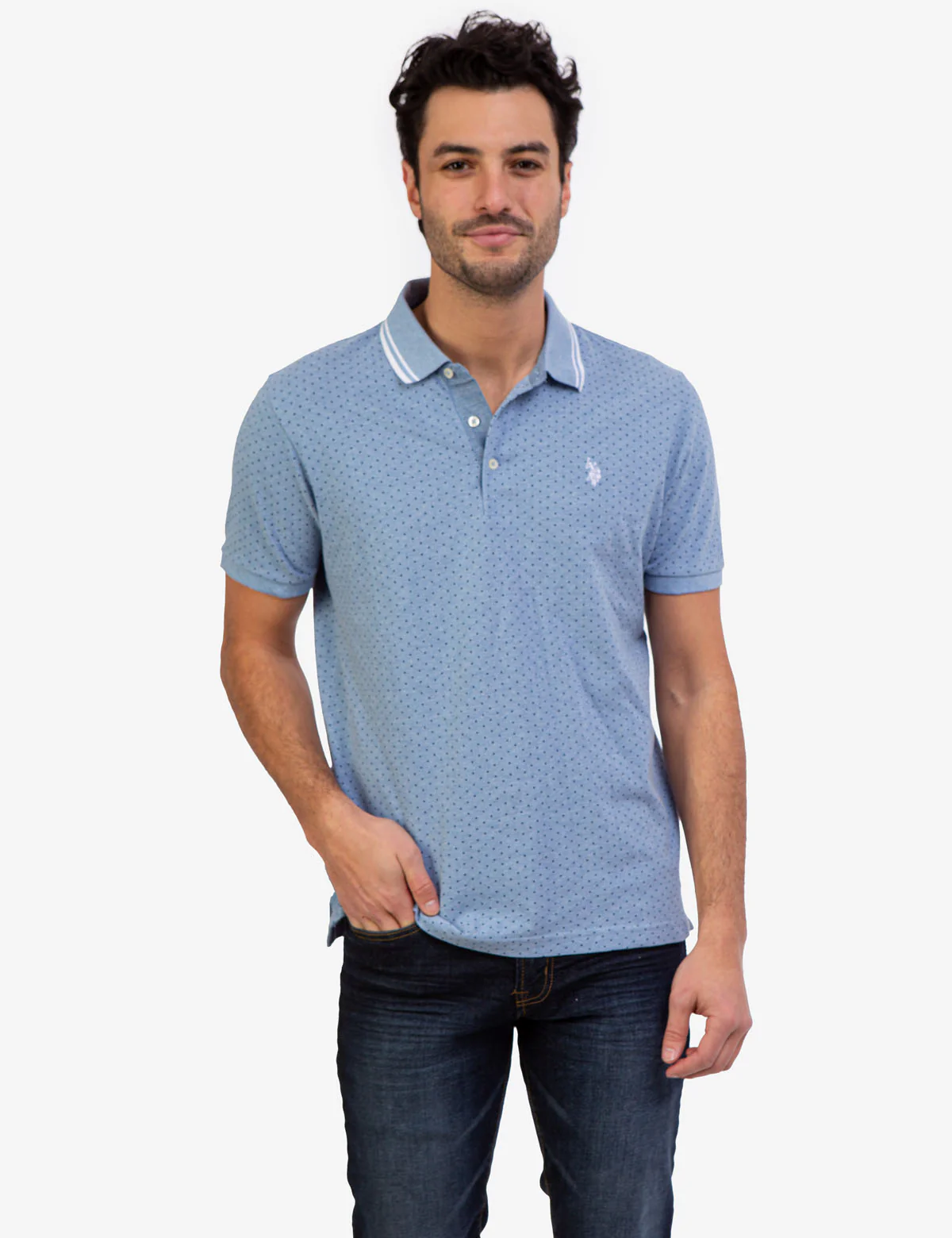 DOT PRINT POLO SHIRT - Image 11