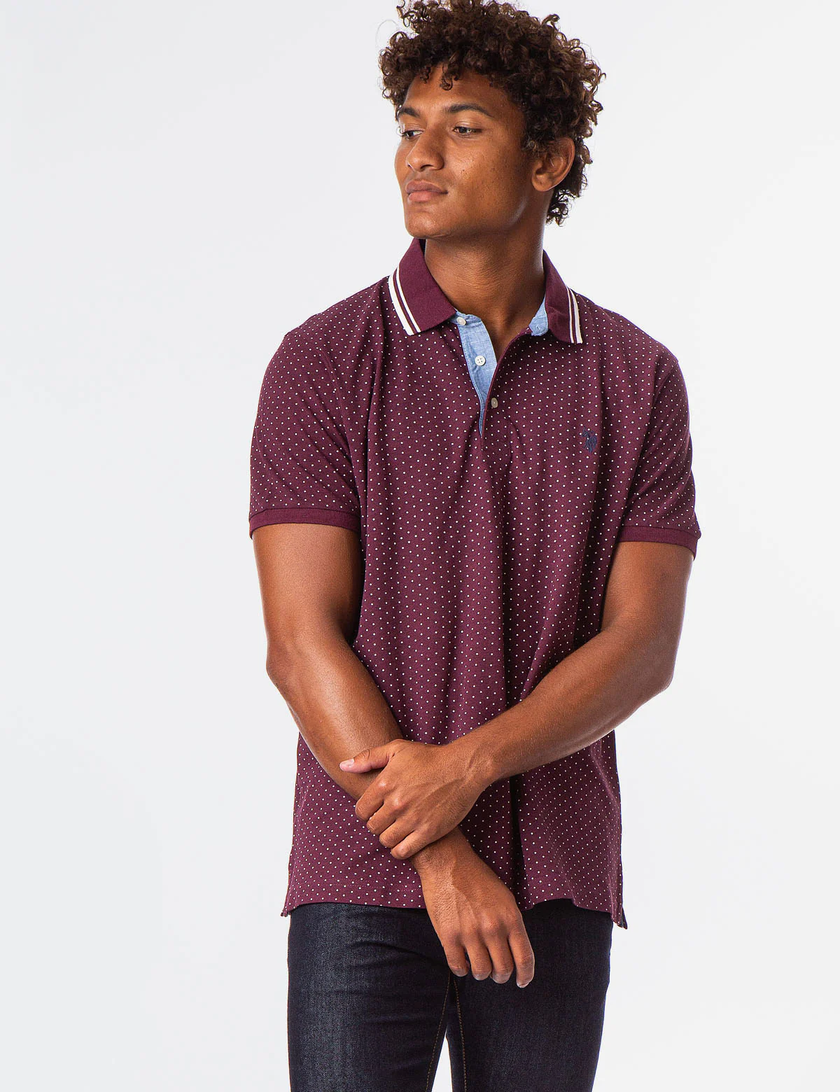 DOT PRINT POLO SHIRT - Image 13