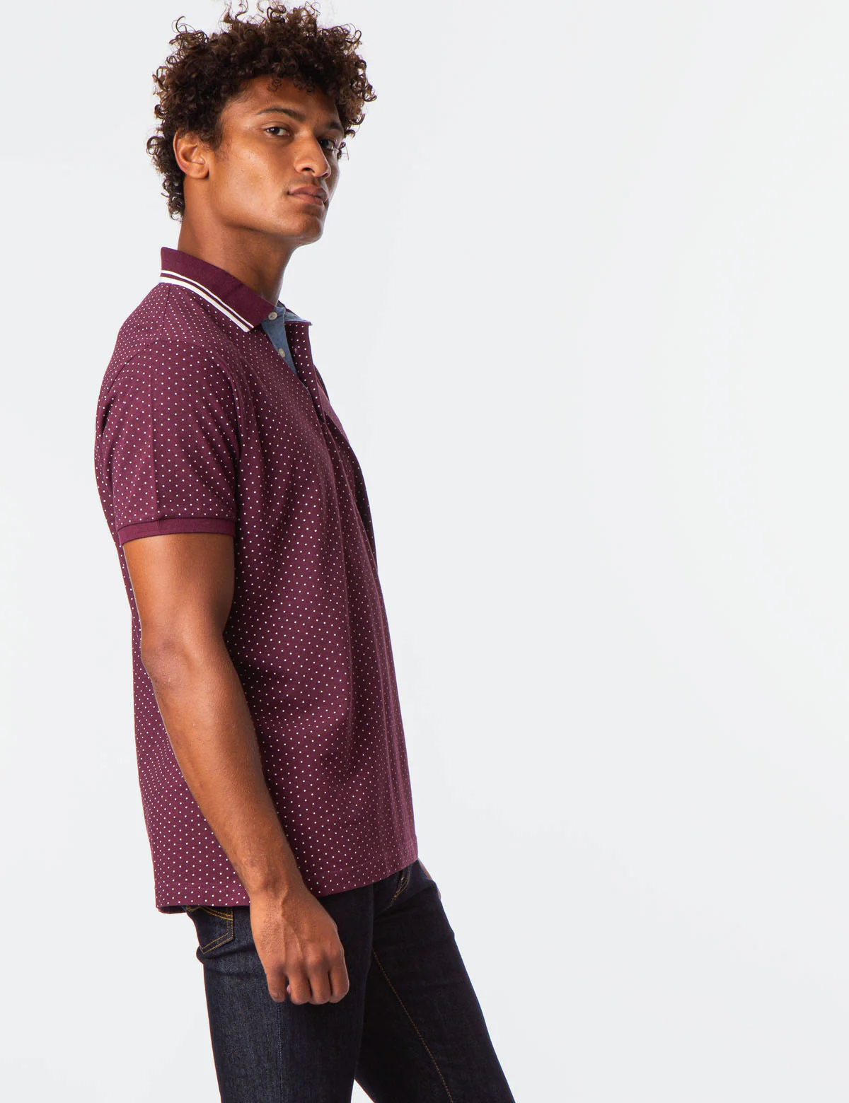 DOT PRINT POLO SHIRT - Image 15