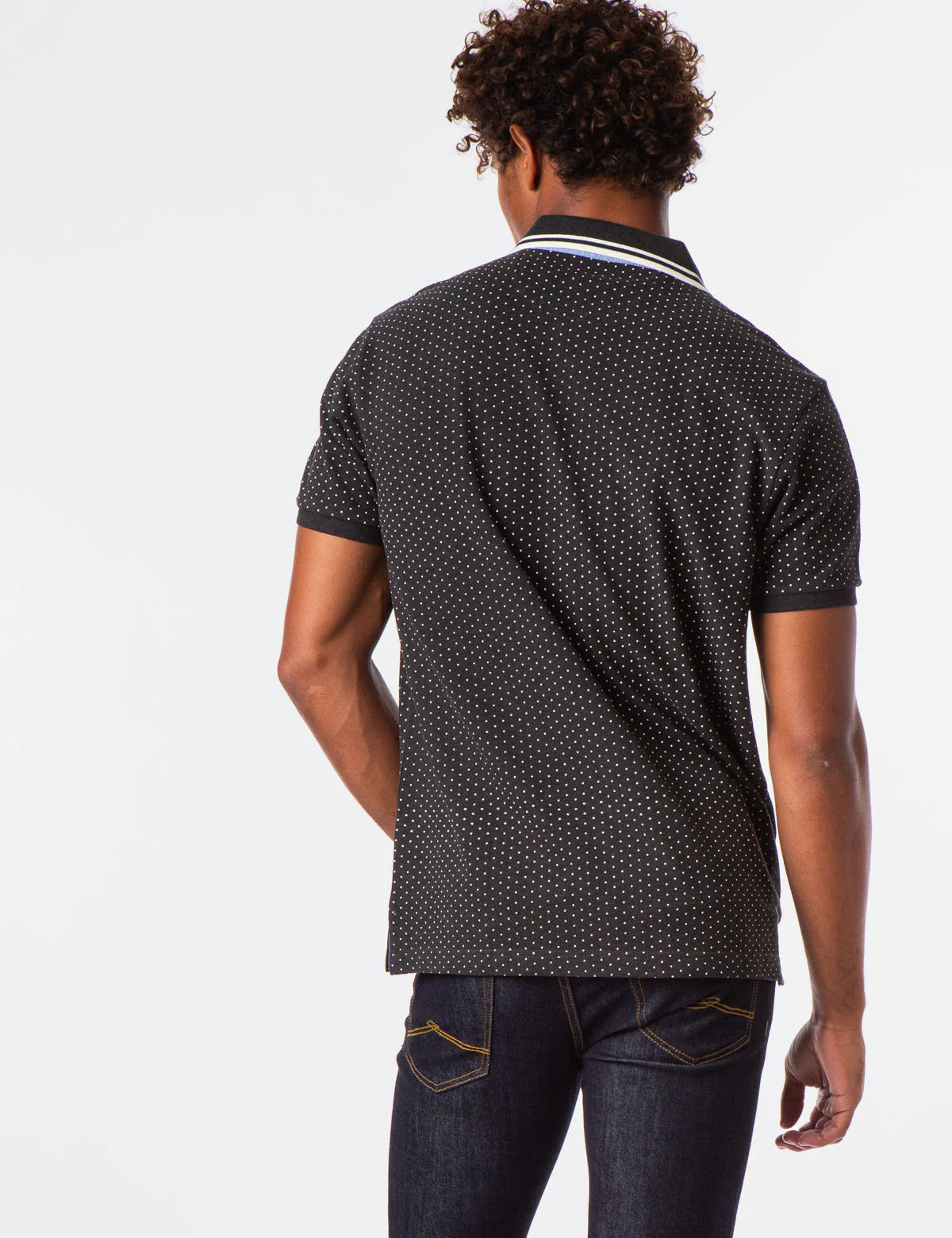 DOT PRINT POLO SHIRT - Image 6