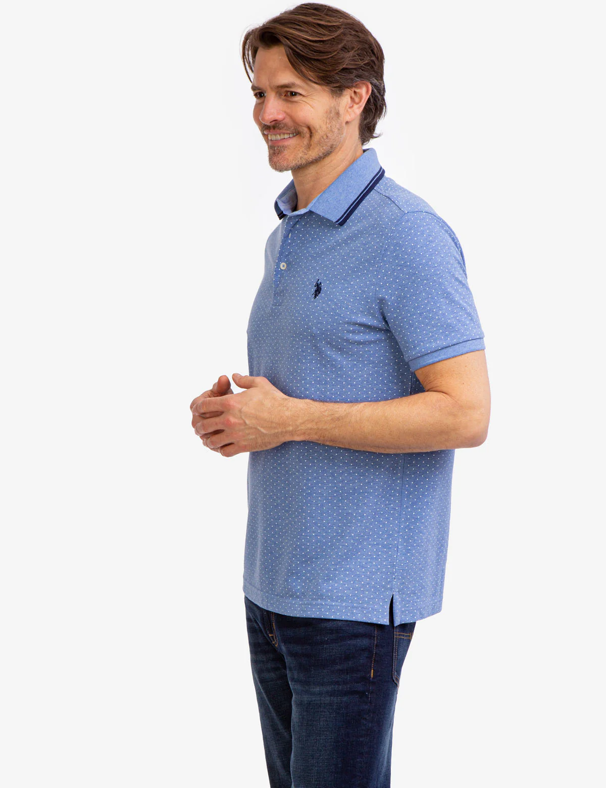 DOT PRINT POLO SHIRT - Image 13