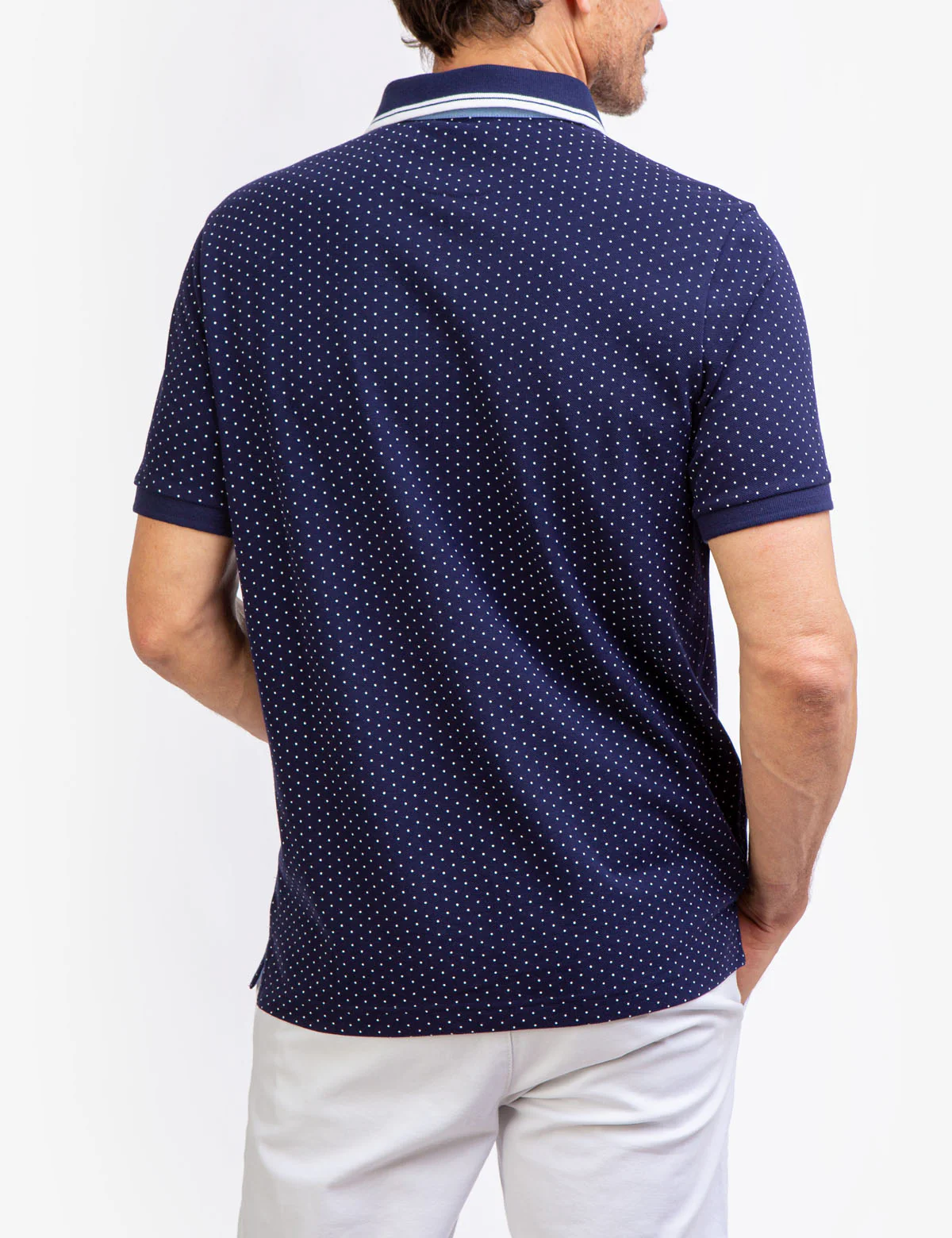 DOT PRINT POLO SHIRT - Image 4