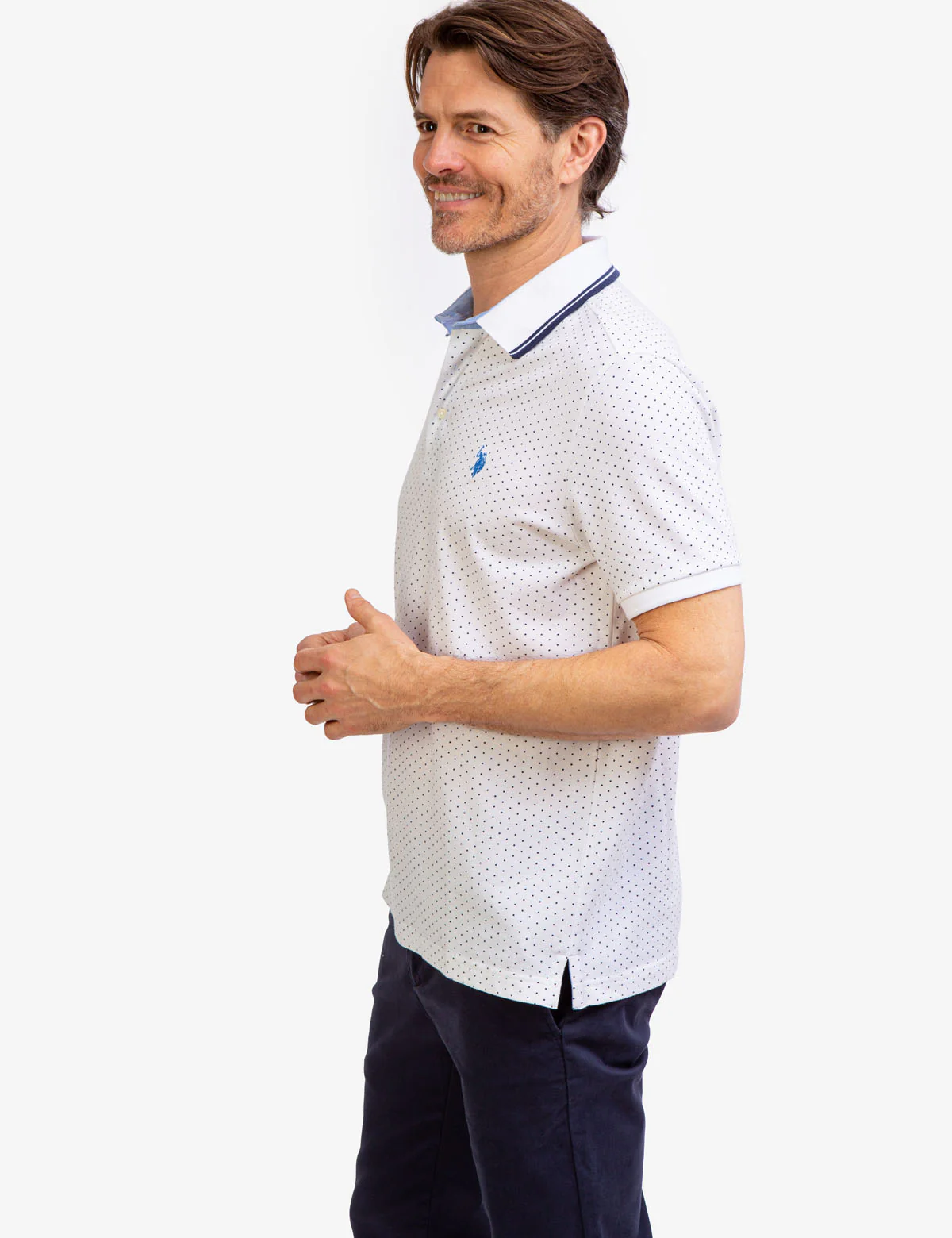 DOT PRINT POLO SHIRT - Image 9