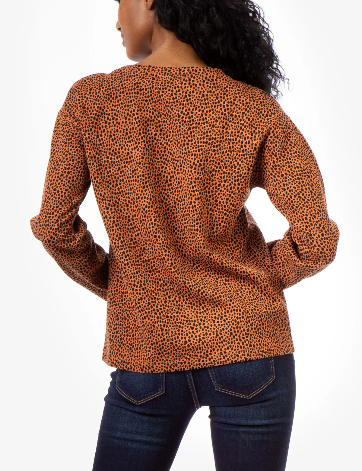 COLD SHOULDER PRINTED TOP - Image 3