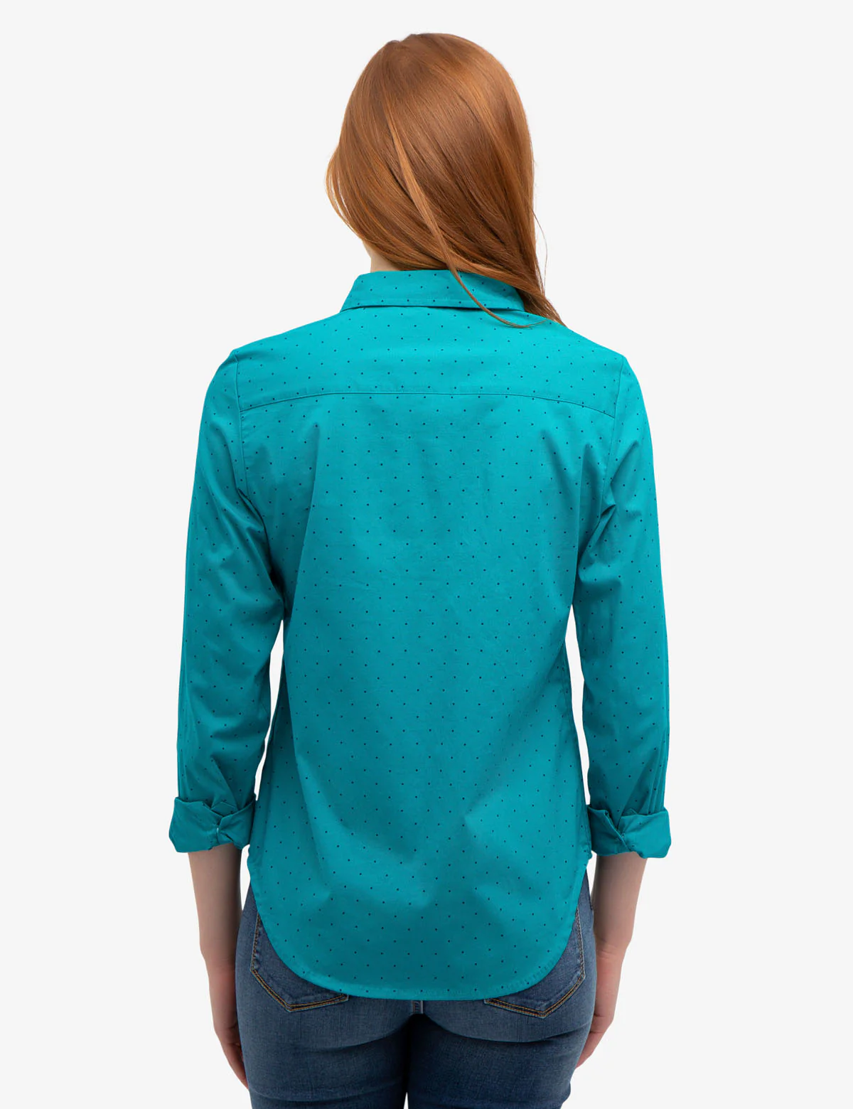 DOT STRETCH POPLIN SHIRT - Image 12