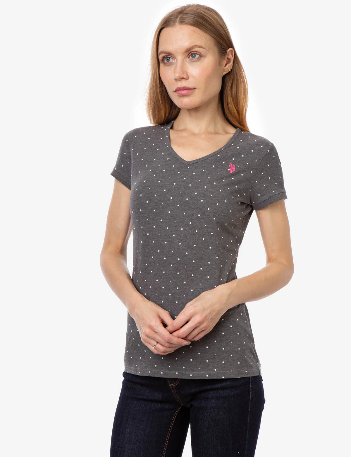 DOT V-NECK T-SHIRT - Image 15