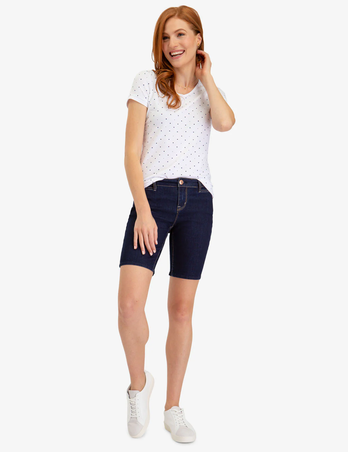 DOT V-NECK T-SHIRT - Image 8