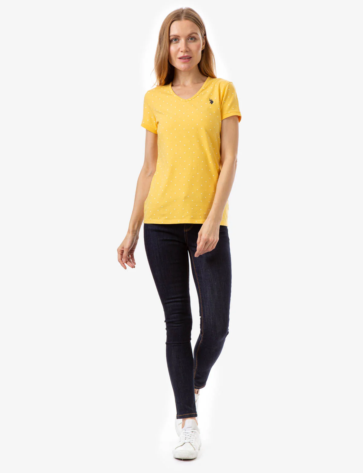 DOT V-NECK T-SHIRT - Image 2