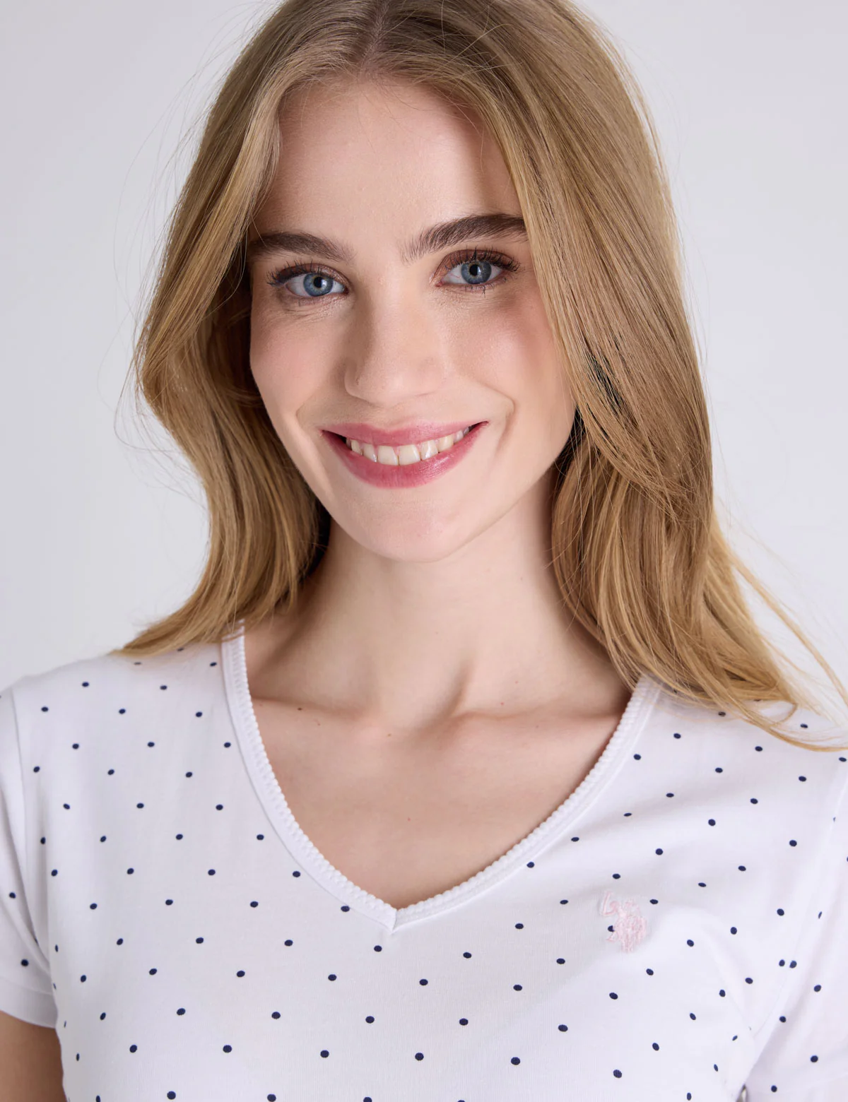 DOT V-NECK T-SHIRT - Image 2
