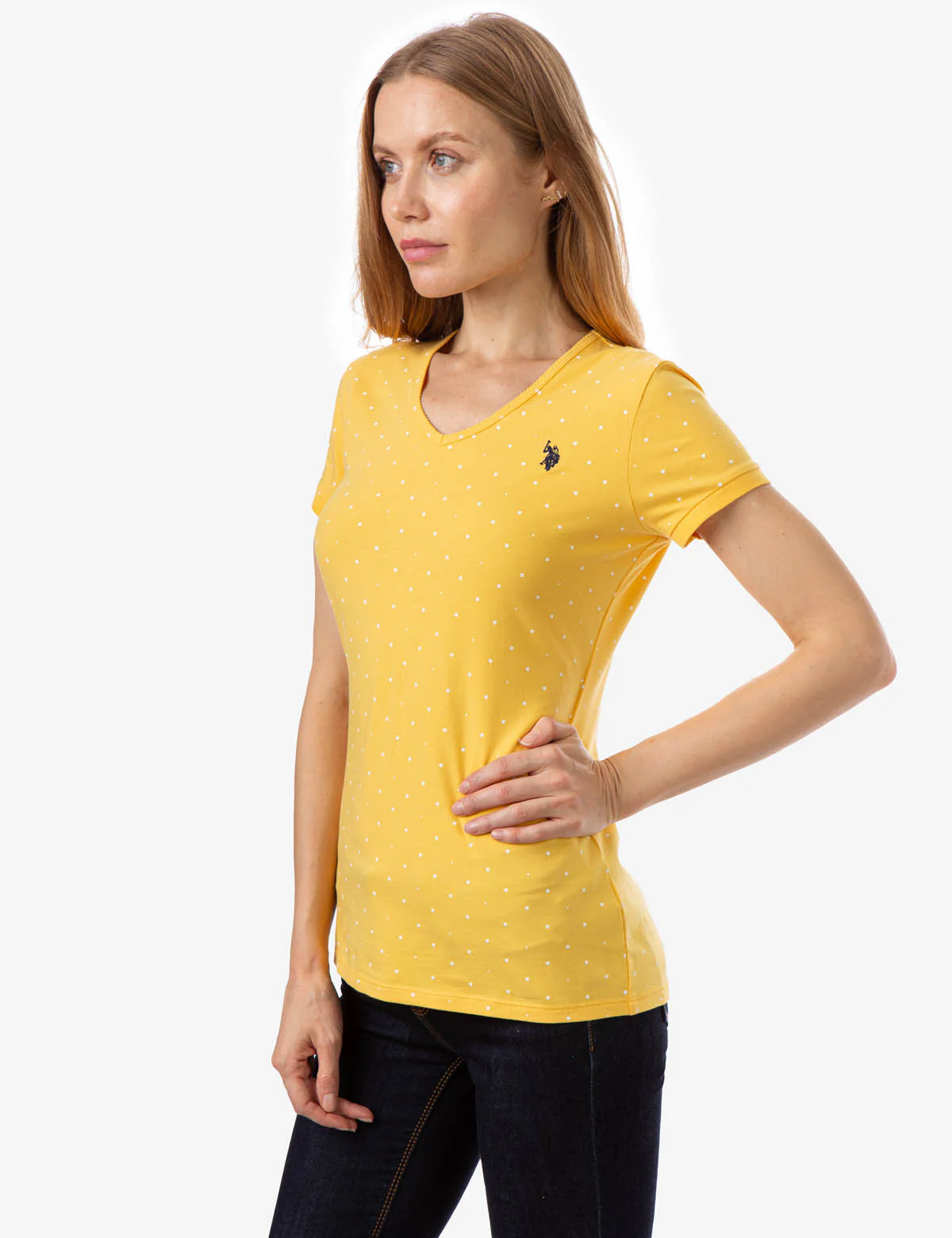 DOT V-NECK T-SHIRT - Image 3