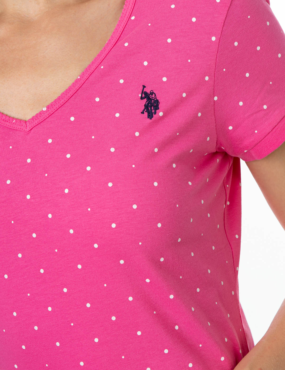 DOT V-NECK T-SHIRT - Image 9