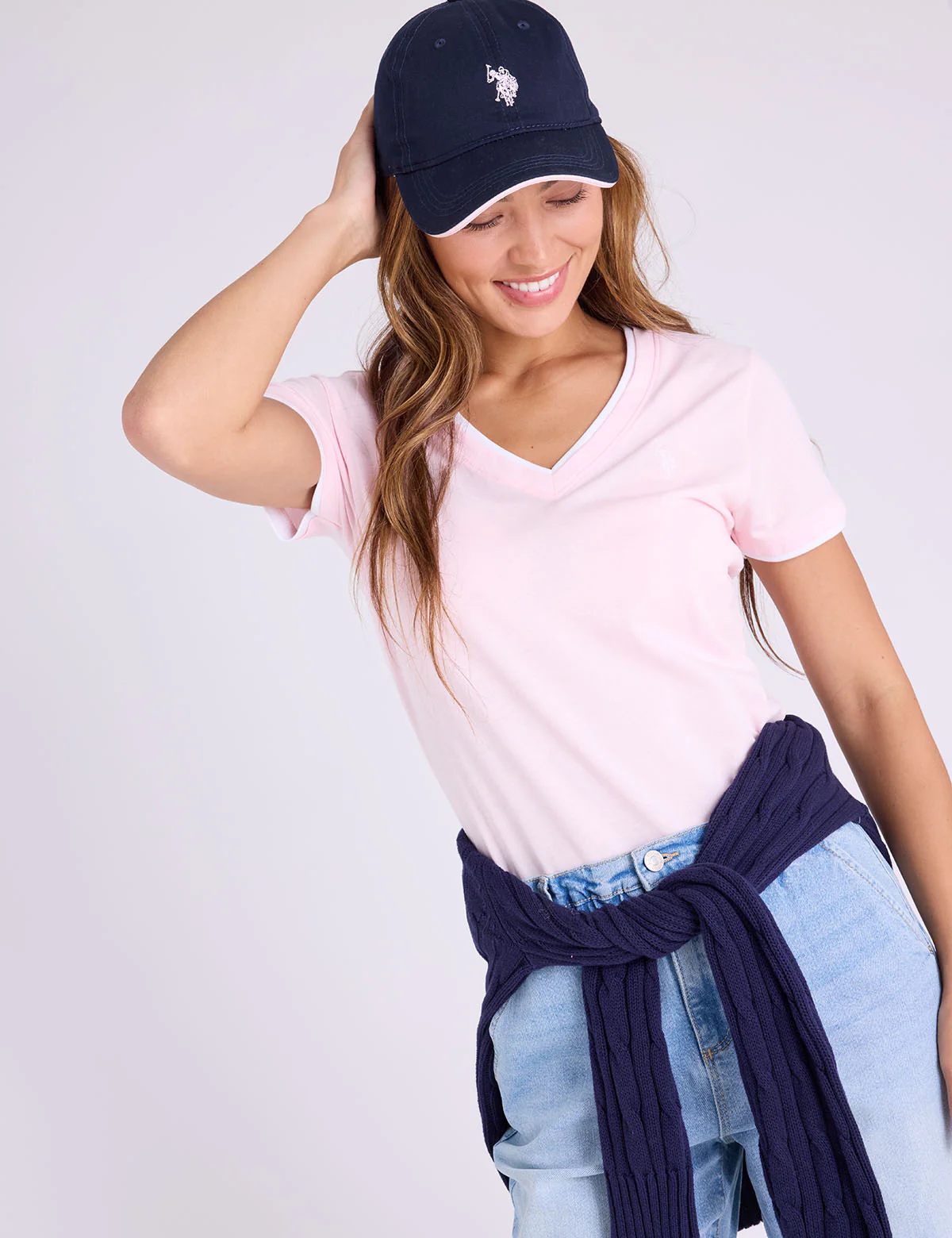 DOUBLE BAND V-NECK T-SHIRT - Image 8