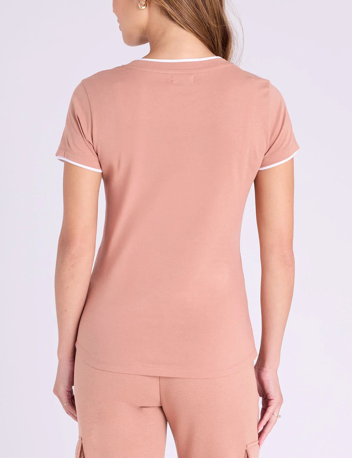 DOUBLE BAND V-NECK T-SHIRT - Image 3