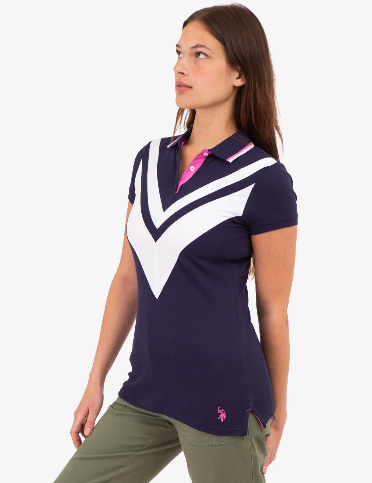 DOUBLE CHEVRON TIPPED POLO SHIRT - Image 5
