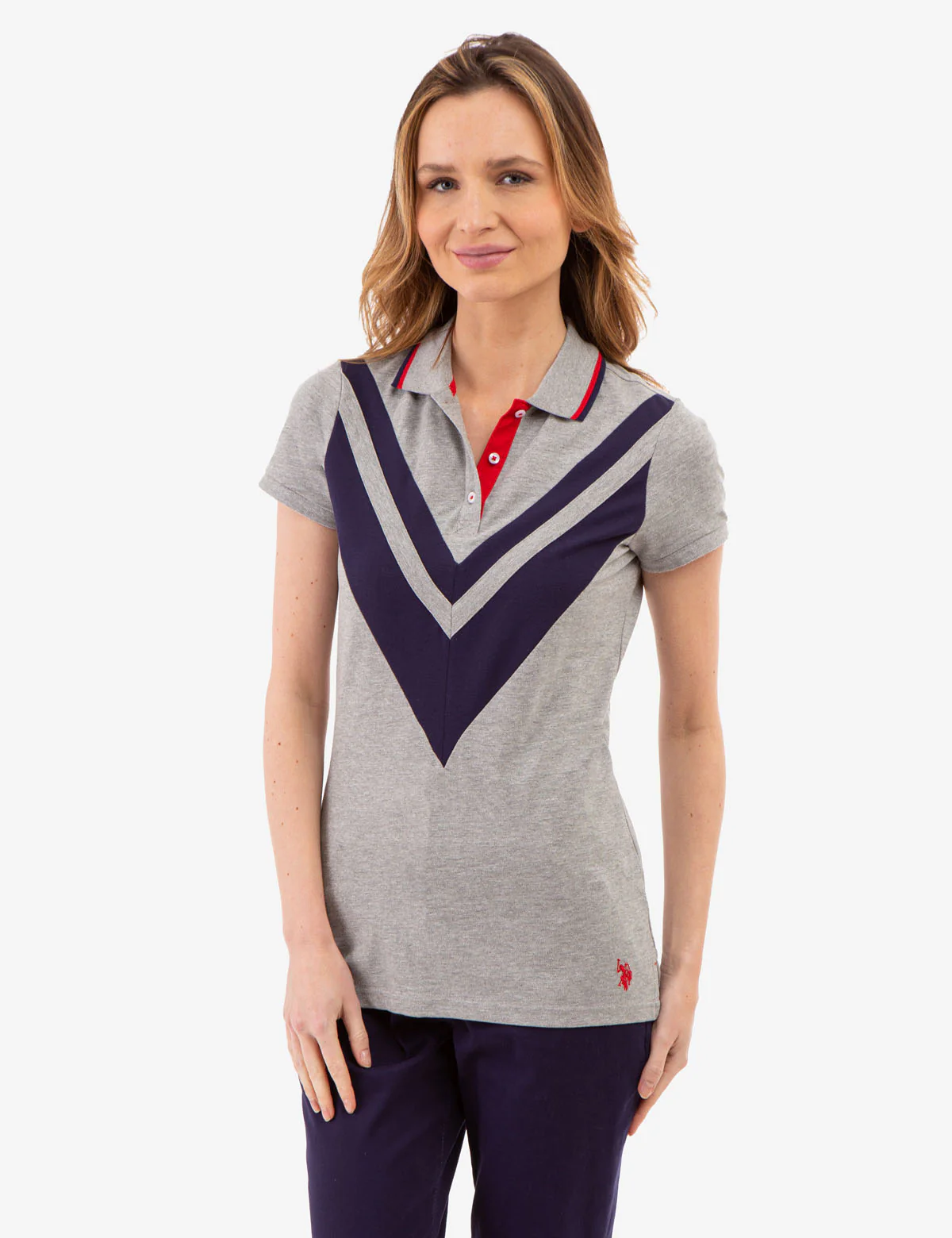 DOUBLE CHEVRON TIPPED POLO SHIRT - Image 7