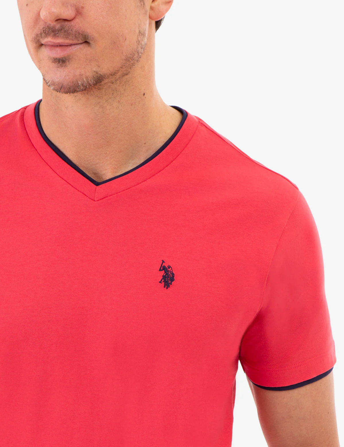 DOUBLE V-NECK T-SHIRT - Image 12