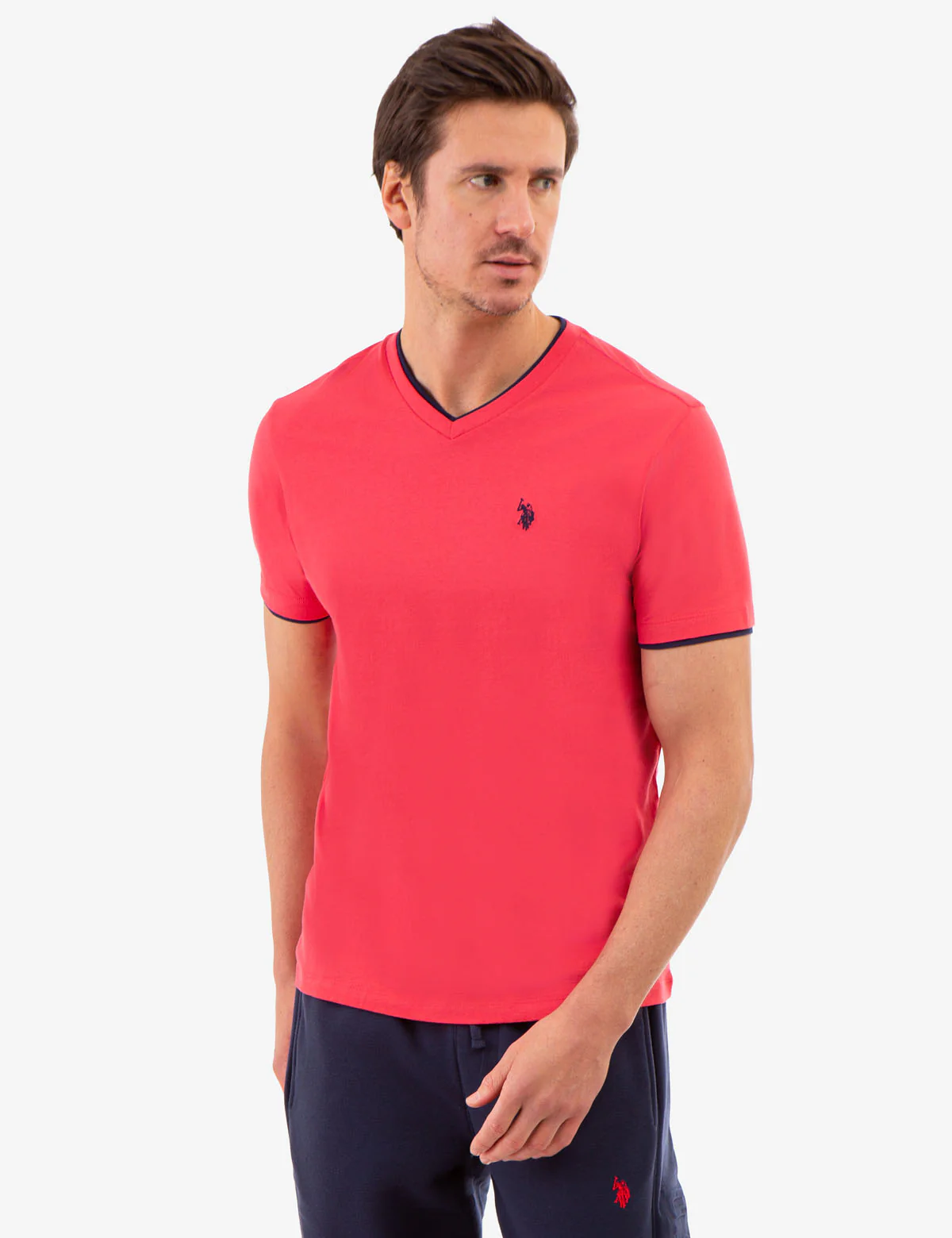 DOUBLE V-NECK T-SHIRT - Image 13