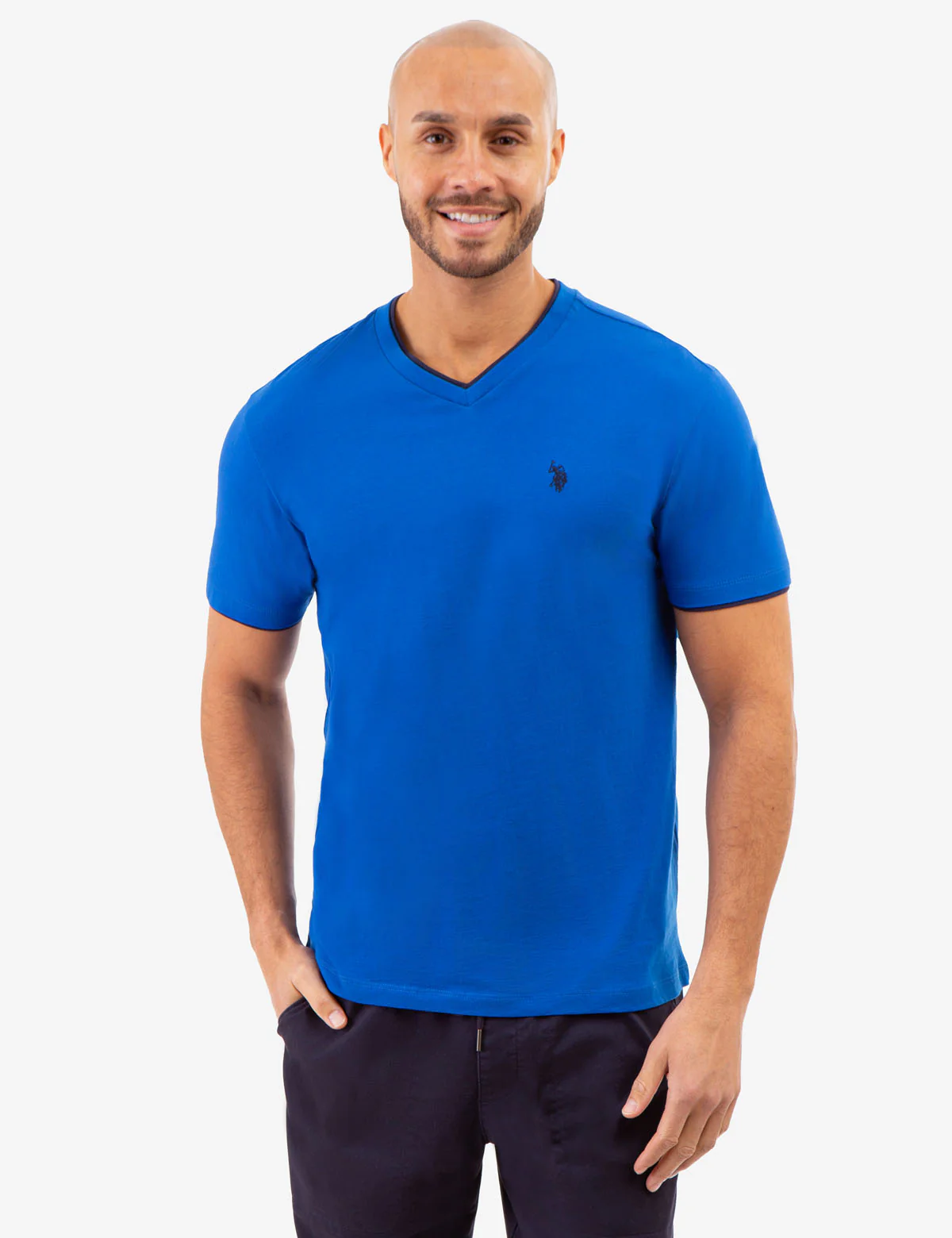 DOUBLE V-NECK T-SHIRT - Image 18