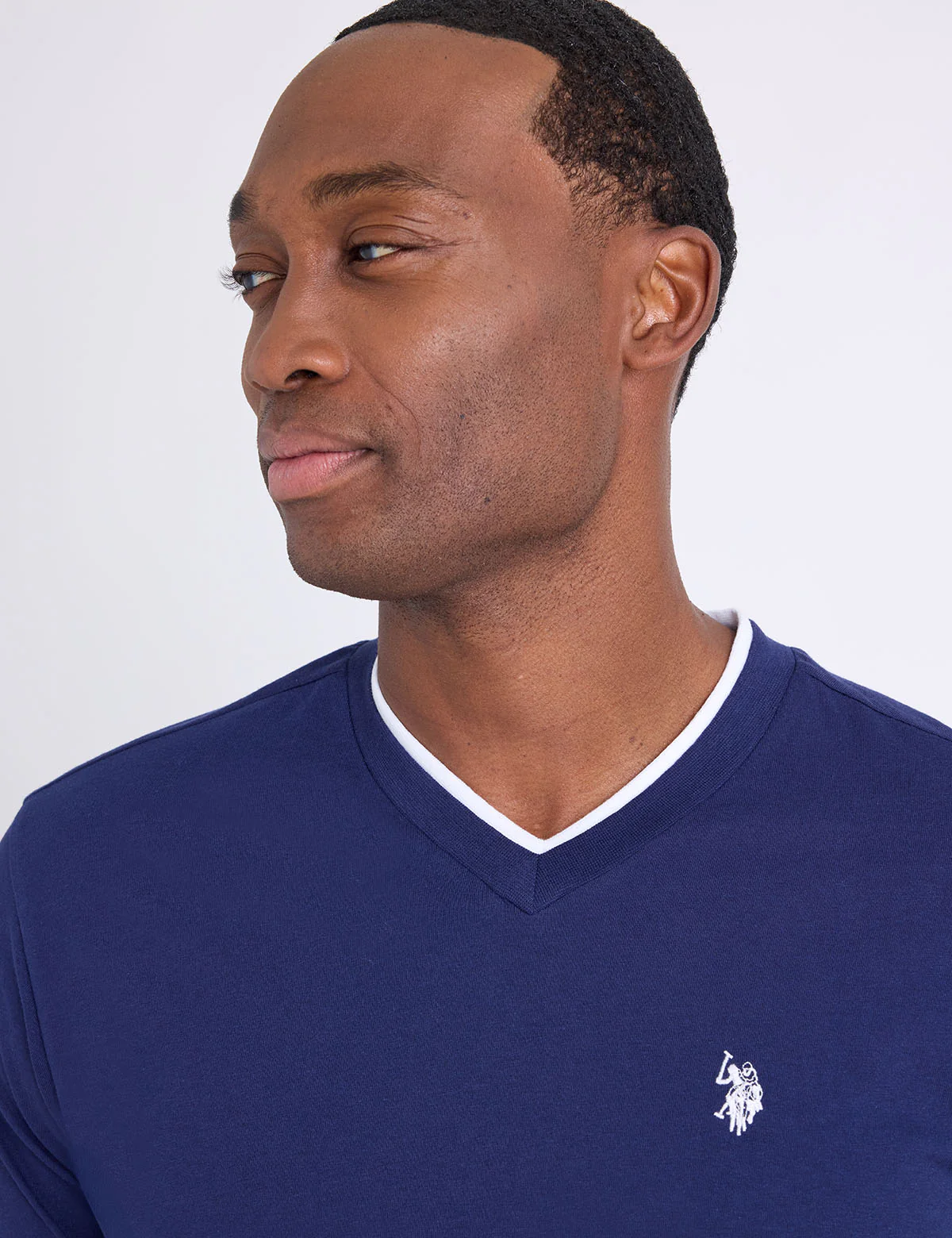 DOUBLE V-NECK T-SHIRT - Image 6