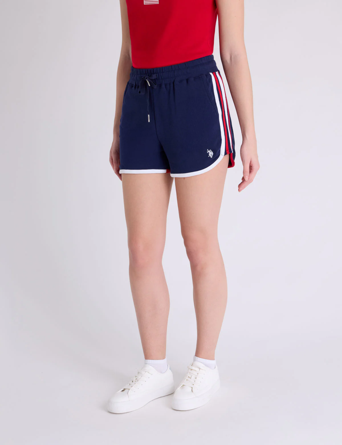 DRAWSTRING DOLPHIN HEM SHORTS - Image 6