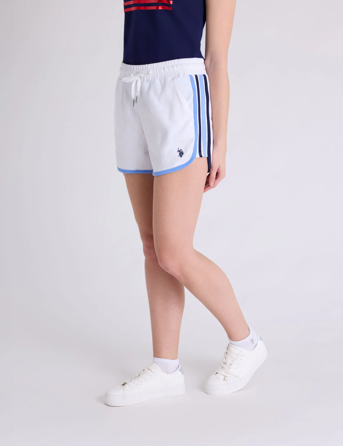 DRAWSTRING DOLPHIN HEM SHORTS - Image 8
