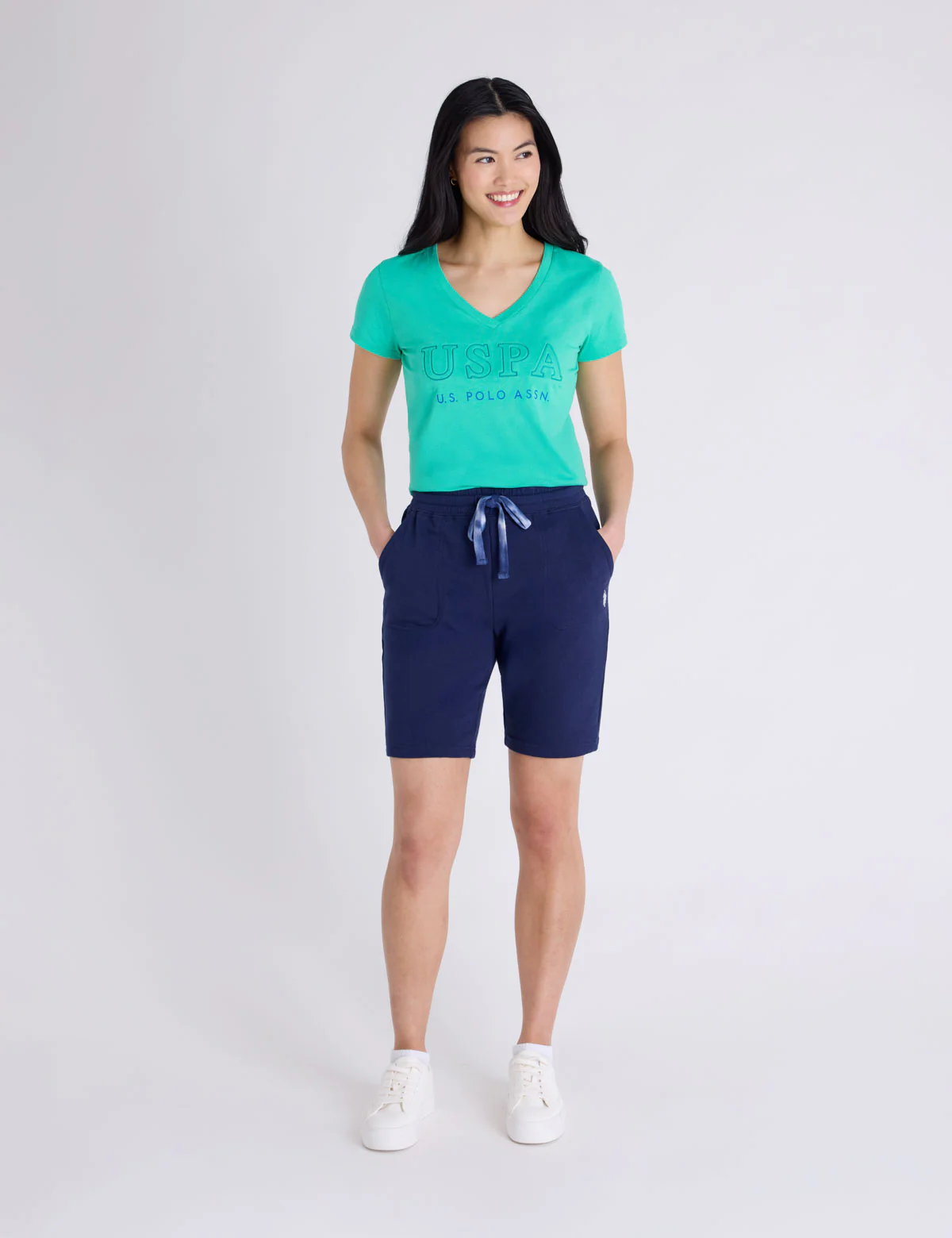 DRAWSTRING LOGO BERMUDA SHORTS - Image 9