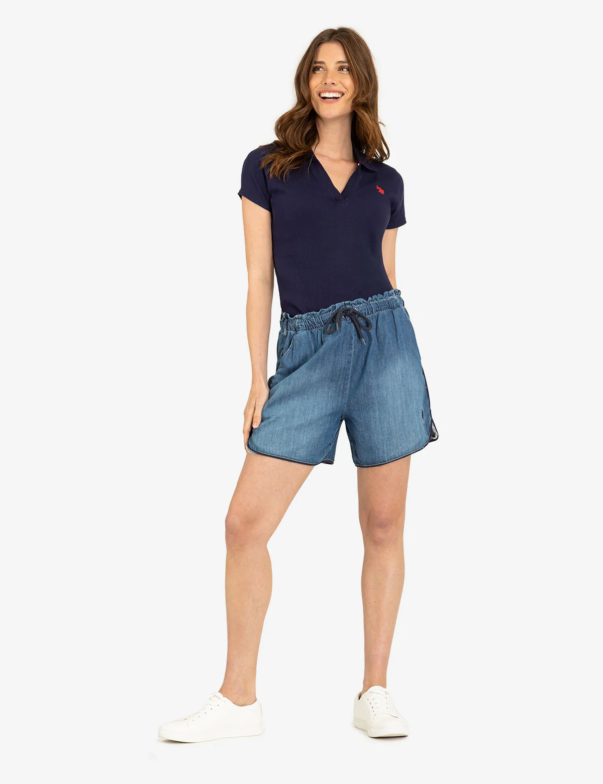 DRAWSTRING PIPED SHORT - Image 8