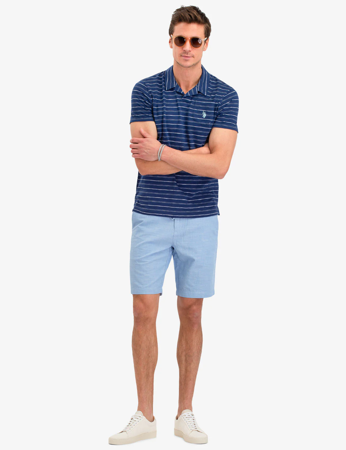 SLUB TEXTURED DRAWSTRING SHORTS - Image 8