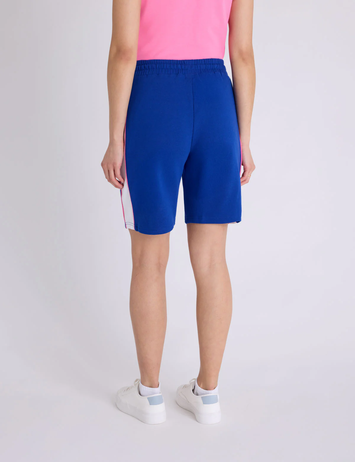 DRAWSTRING SIDE STRIPE BERMUDA SHORTS - Image 5
