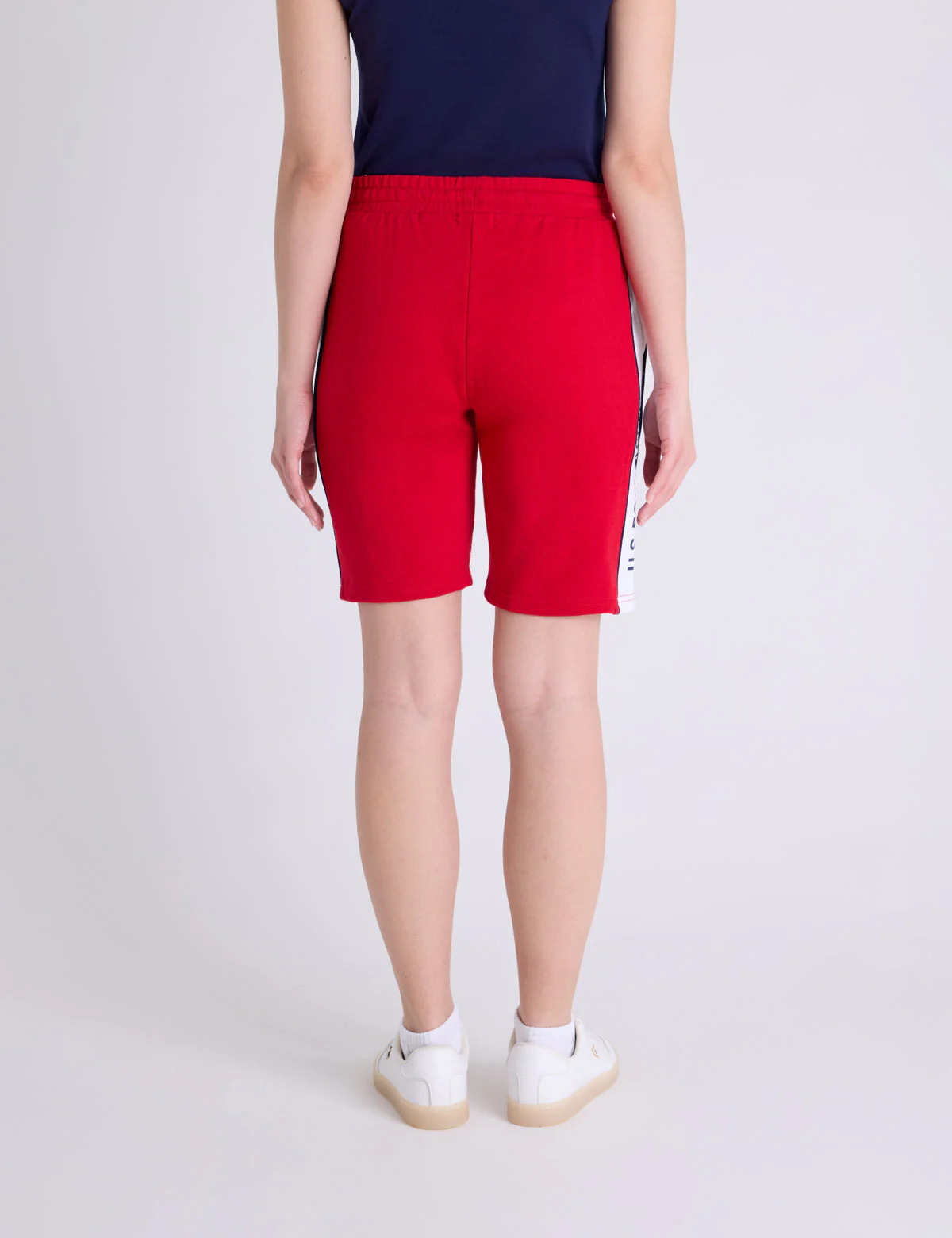 DRAWSTRING SIDE STRIPE BERMUDA SHORTS - Image 8