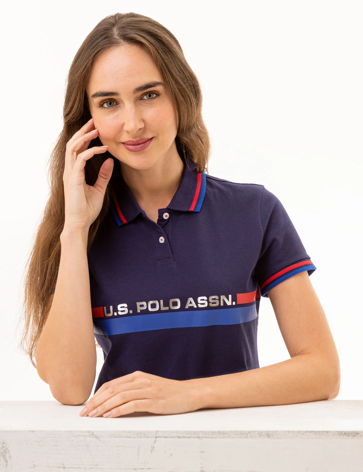 DUAL SIGNATURE STRIPE POLO SHIRT - Image 8