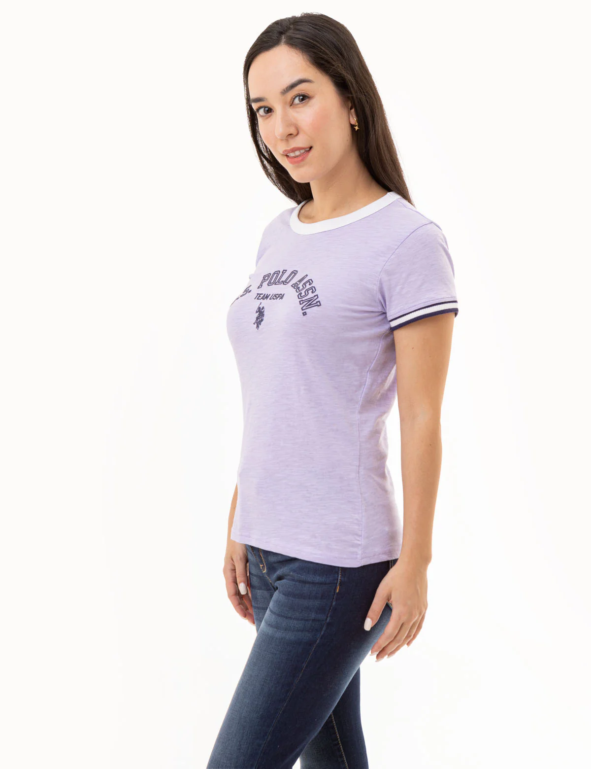 DUAL TRIM U.S. POLO ASSN. RINGER T-SHIRT - Image 8