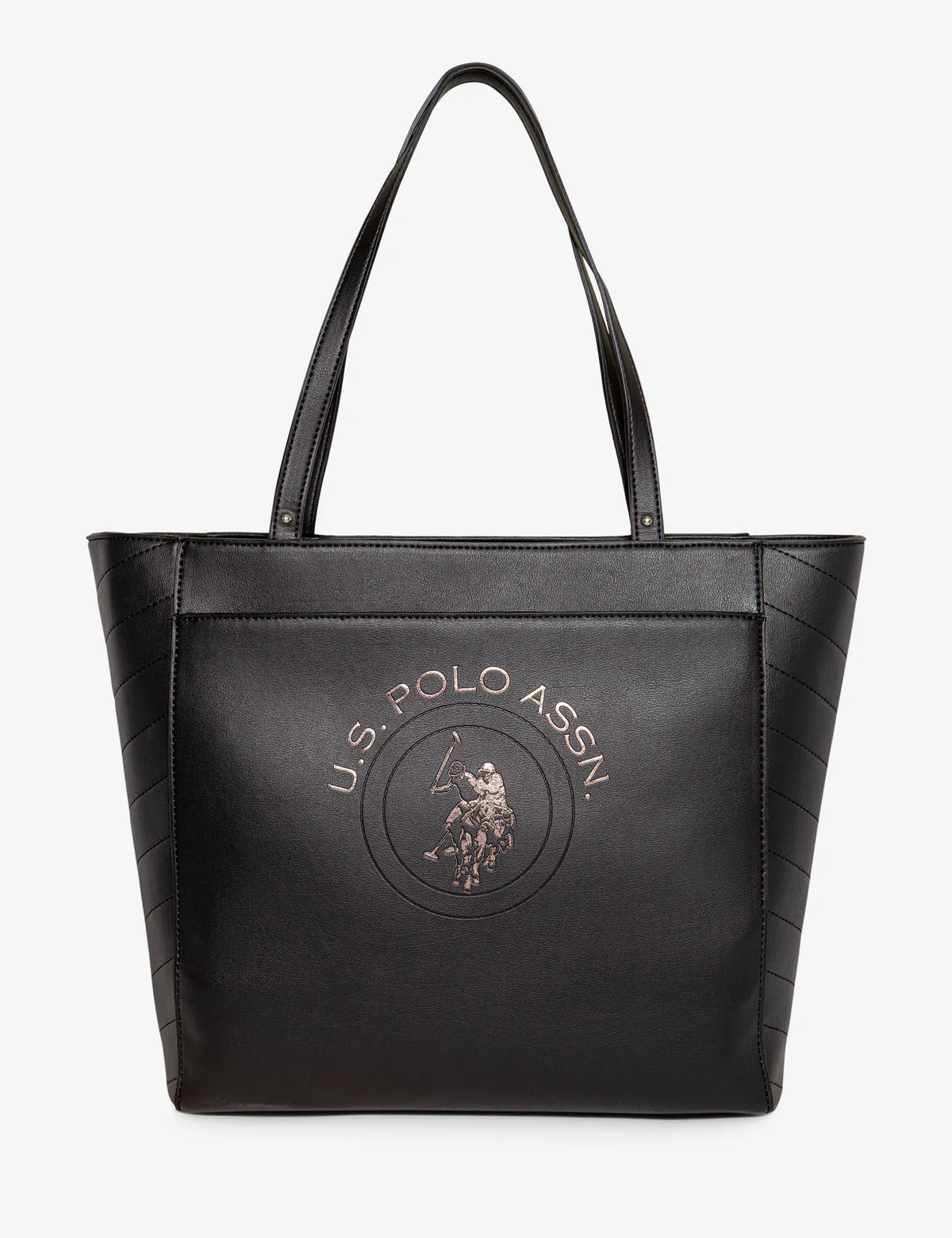 EMBOSSED LOGO TOTE BAG