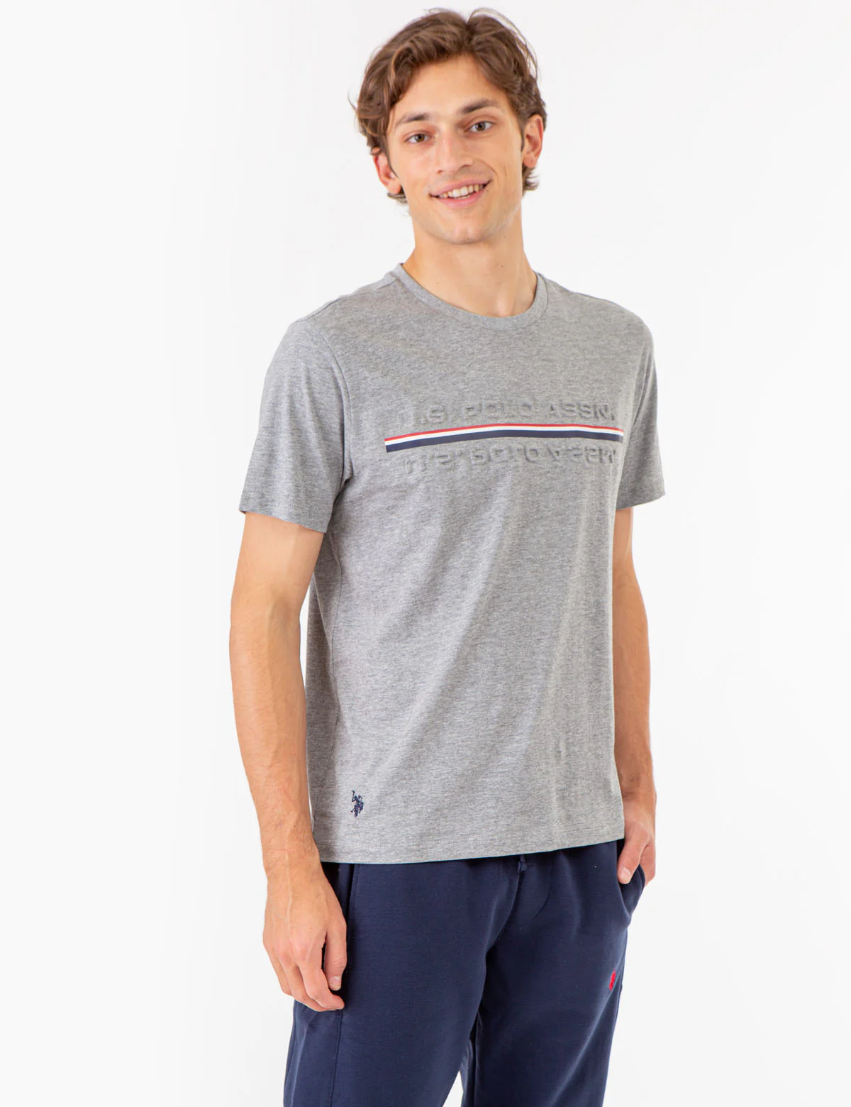 EMBOSSED SIGNATURE STRIPE JERSEY T-SHIRT - Image 12