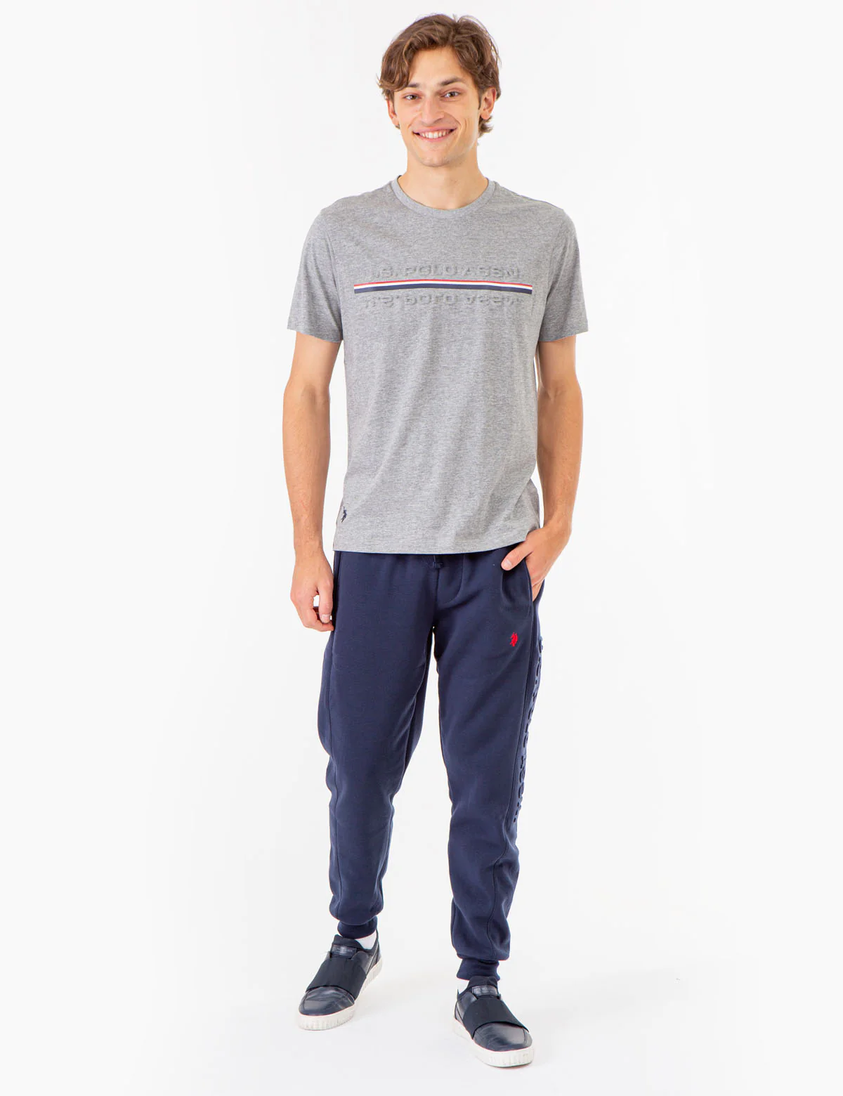 EMBOSSED SIGNATURE STRIPE JERSEY T-SHIRT - Image 14