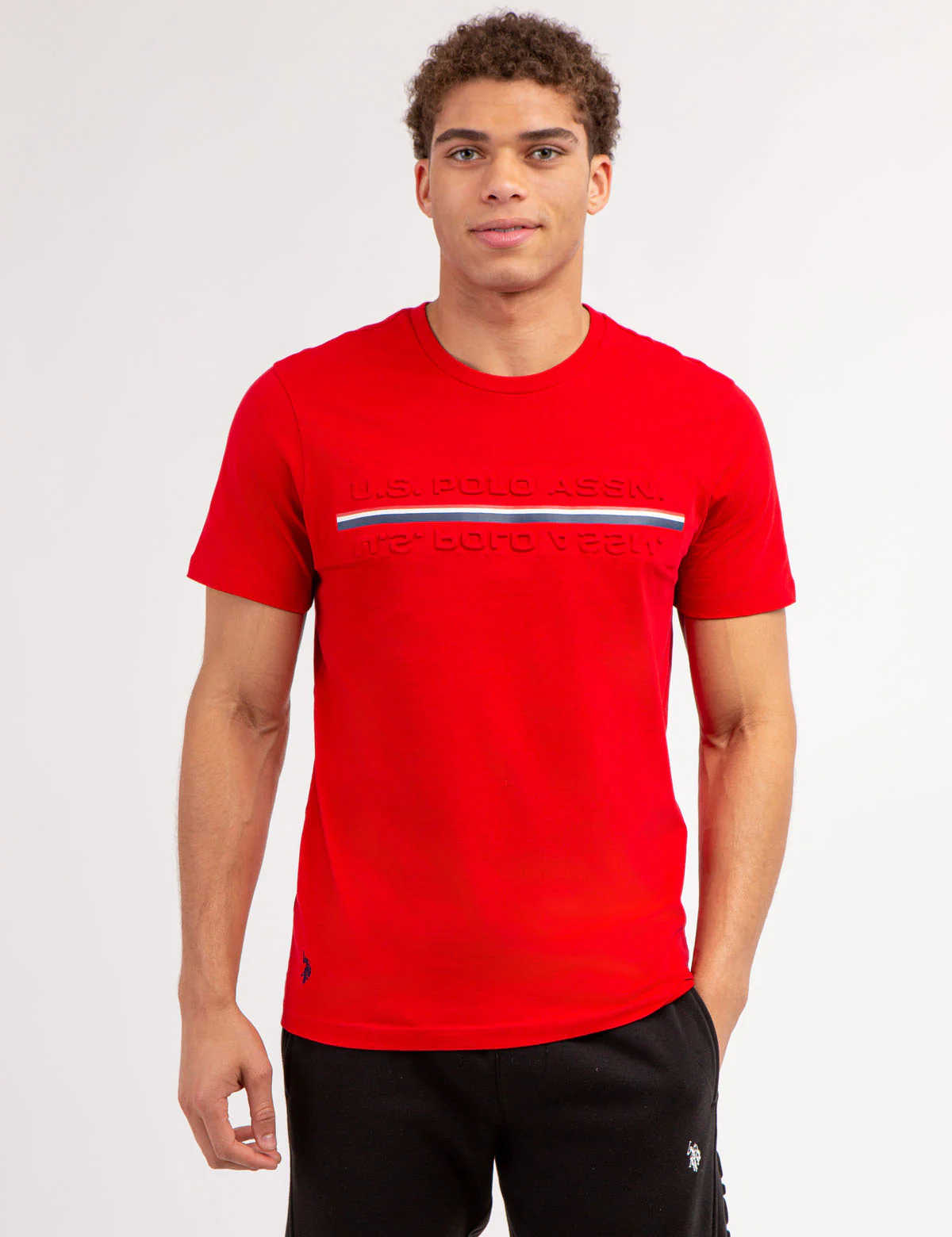 EMBOSSED SIGNATURE STRIPE JERSEY T-SHIRT - Image 16